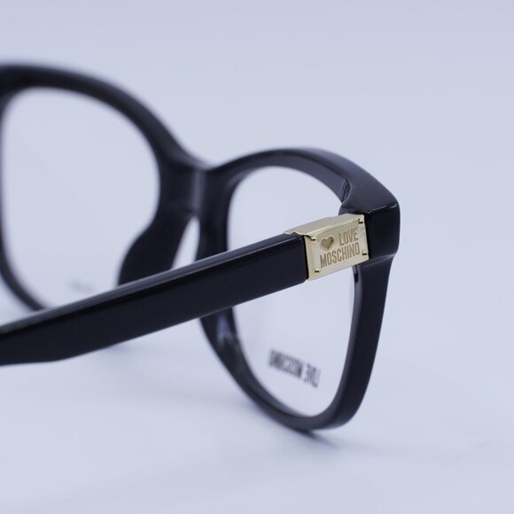 🕶️ New Moschino MOL515 0807 00 Eyeglasses - Black Frame 52mm - Picture 9 of 10